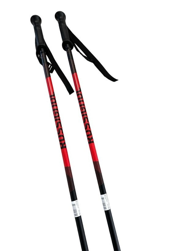 Bastoncini sci Rossignol Unisex Tactic colore rosso/nero cod.RDI2000