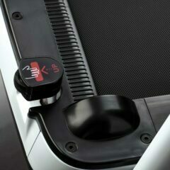 JK SC48 tapis roulant ultracompatto colore nero - superficie di corsa 130 x 48 cm - peso max utente 120 kg