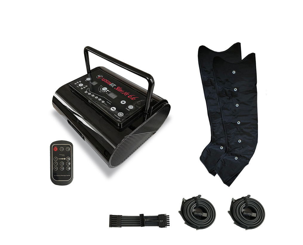 Promo Evo Slim Xp 6.6 Apparecchio Pressoterapia Con 2 Gambali A 6 Camere Cps + 6 Programmi + Con Telecomando ( Pack1) Urban Fit