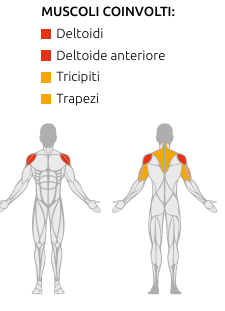 S750 SHOULDER PRESS - Weight Stack 90 kG. - Linea Diamond Professional Strenght - Cod. WS750-SHOULDERPRESS