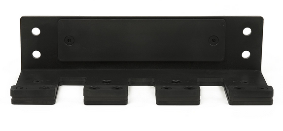 RASTRELLIERA BILANCIERI A MURO VERTICALE 3 POSTAZIONI- Linea DIAMOND - Cod. RBW-3