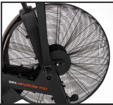 Bici da Camera Professionale Cyclette Resistenza aria BRX AIR CROSS PRO Bike Toorx con Ricevitore Wireless - Professional Line- cod. BRX-AIR-CROSS-PRO