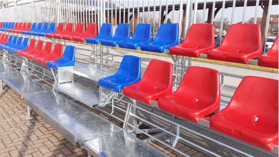 Scocca con schienale per tribuna Cod. C5