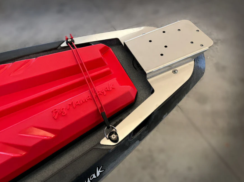 Pulpito di prua inox per Triken 330 S LIVE COMPATIBIEL MINN KOTA, MOTORGUIDE E HASWING