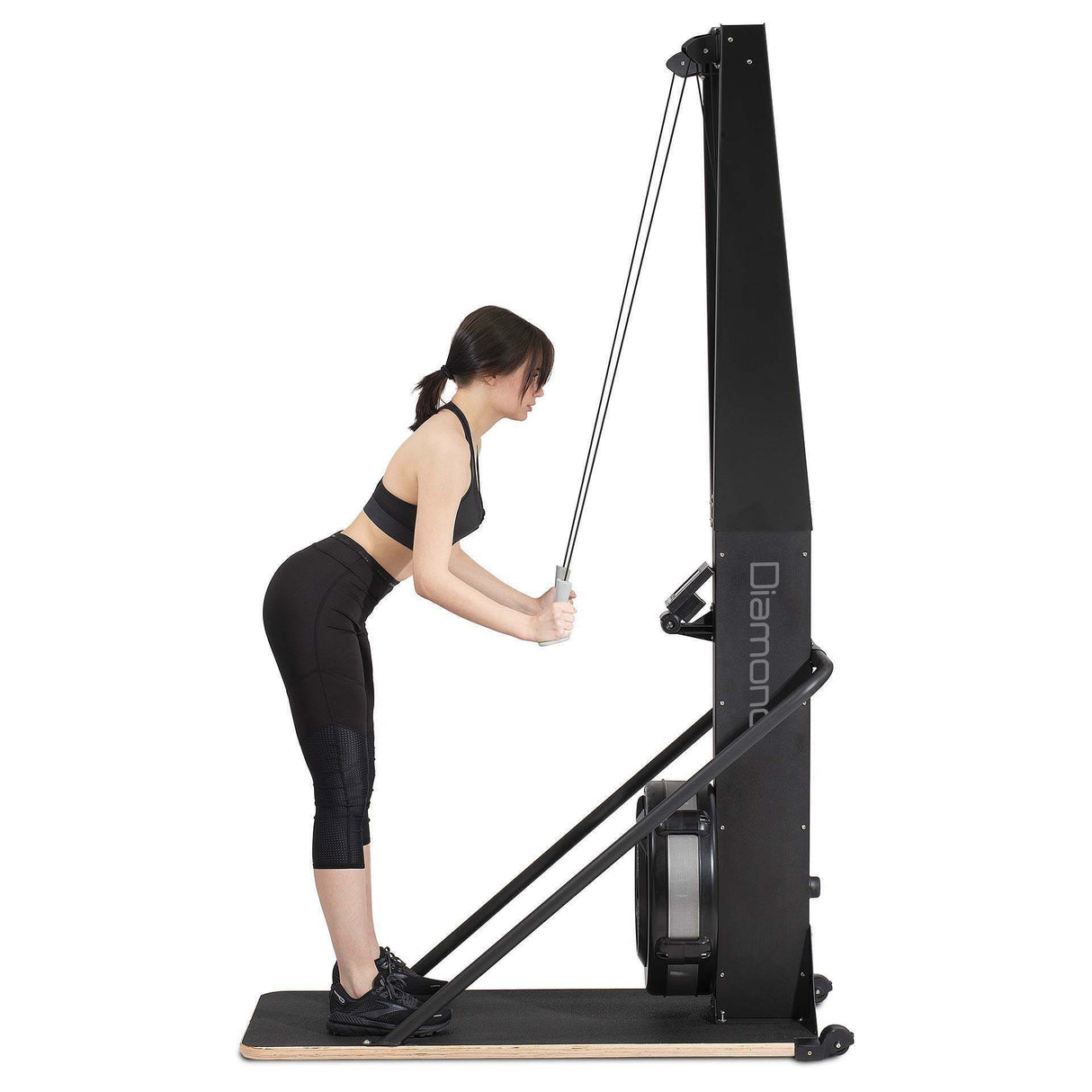 Diamond Ski Trainer - resistenza ad aria - 10 livelli + ricev. cardio Polar cod. SKI AKTIVE