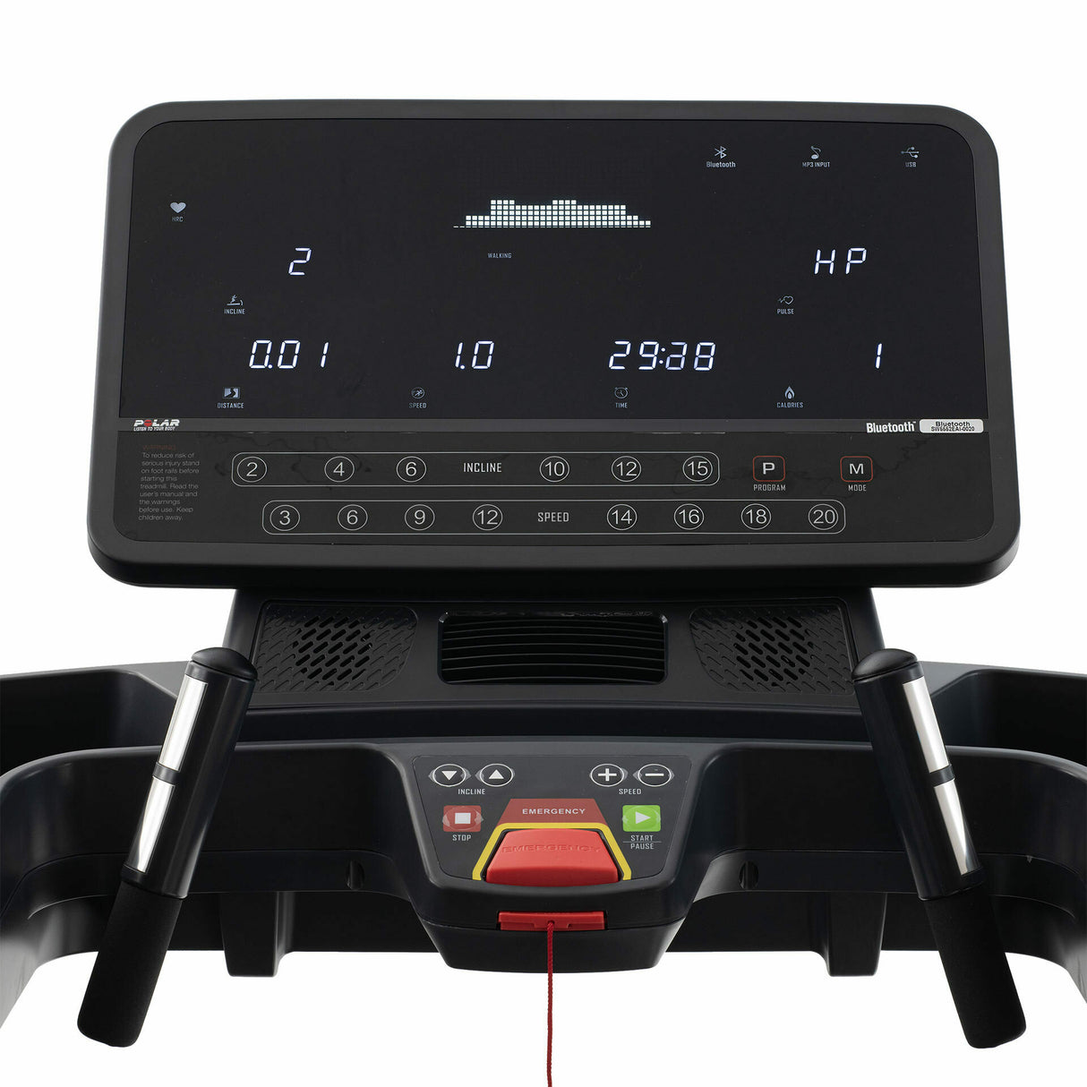 T83 Tapis Roulant - nastro da 2,5 mm è prelubrificato - 36 programmi preimpostati, 3 programmi per il controllo guidato della frequenza cardiaca - Prodotto Professionale linea Cardio DIAMOND - Cod.T83