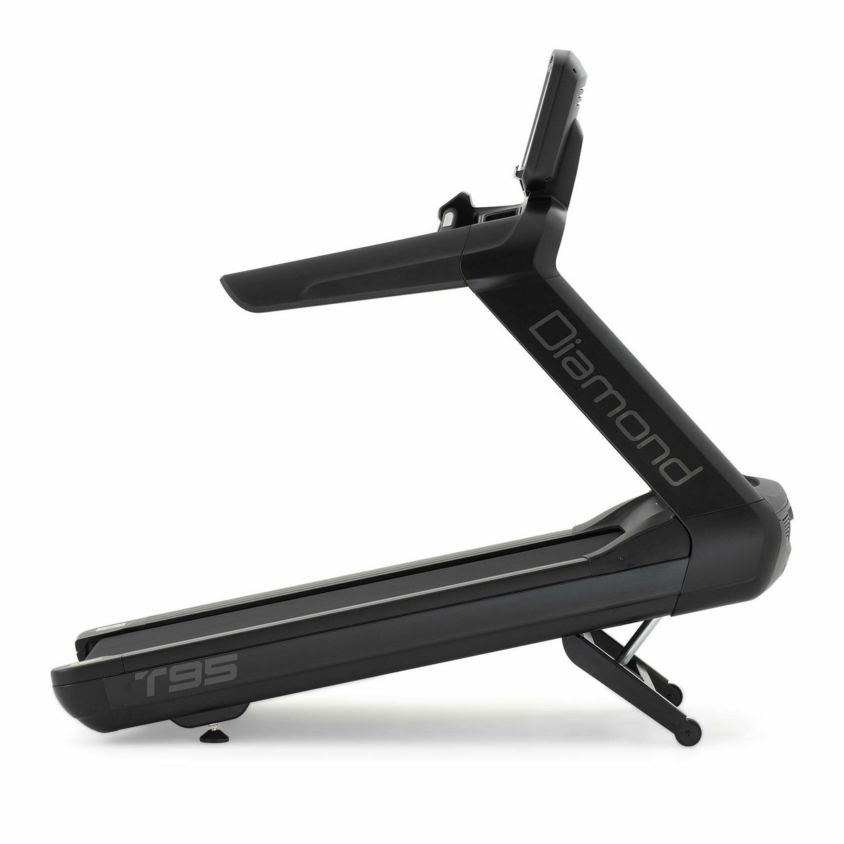 T-95 tapis roulant 7,0-9,0 Hp AC 25 Km/h - 600 x 1570 mm prelubrificato. Touch Screen HD 19,5" - Inclinazione 21%- fascia BT - Wi Fi + USB per ricarica+Bluetooth per apps Zwift, Kinomap e Fitshow - Linea Diamond professional Cod. T95