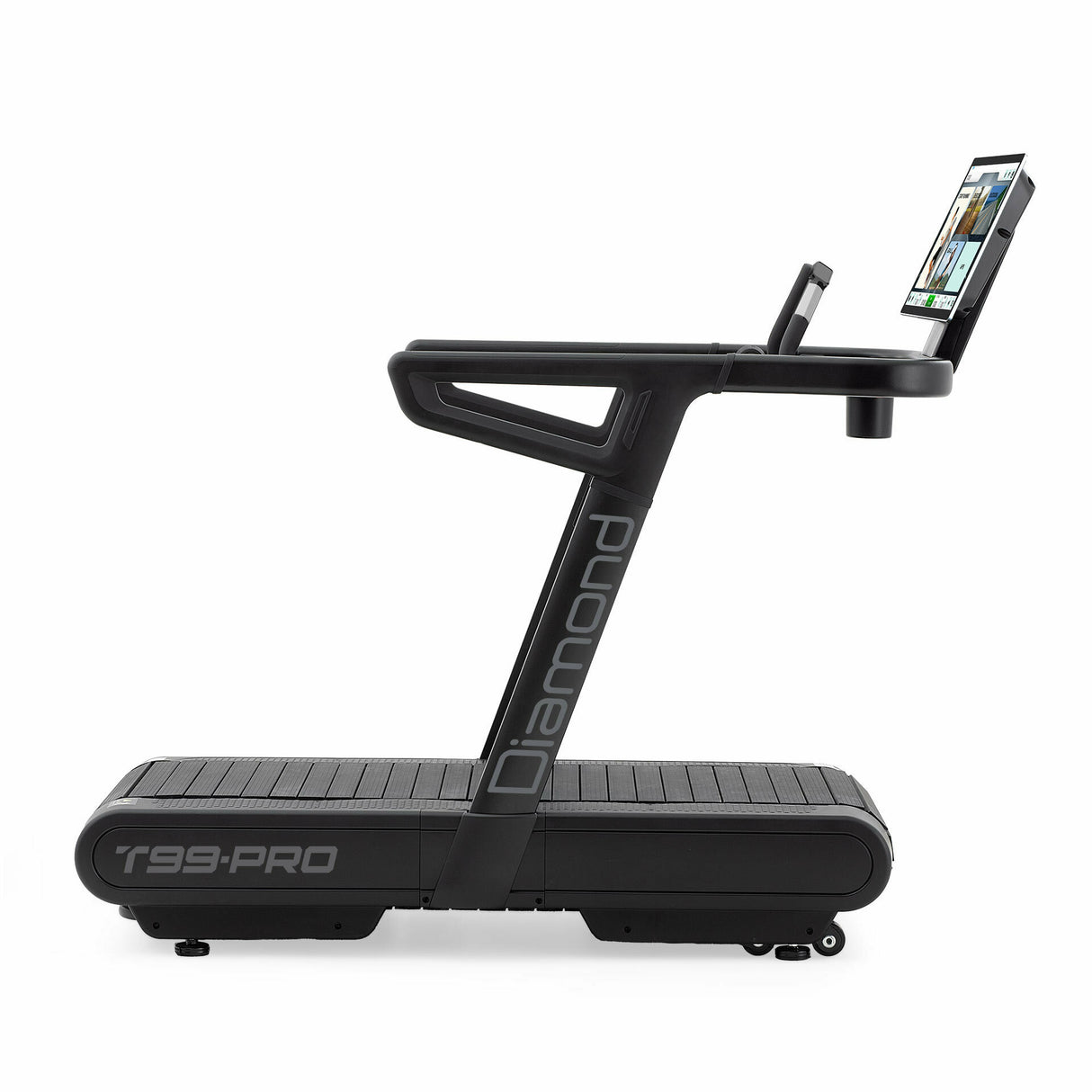 T99- PRO Tapis Roulant cingolato servomotere - 6,0 Hp 22 km/h - 550 x 1600 mm- Touch screen HD 23,8"-Inclinazione 15%- Linea Diamond- Cod.T99-PRO