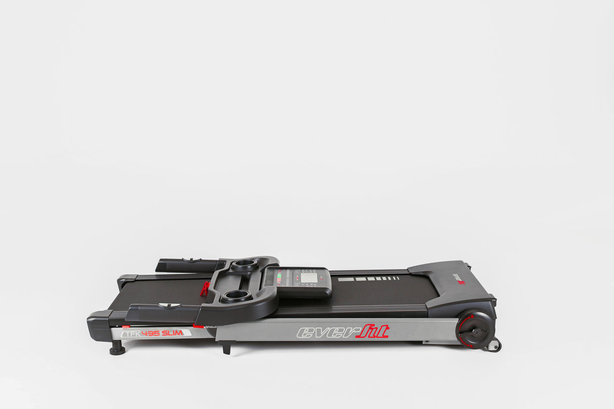 Promo TFK-495-Slim HRC Tapis roulant Ultracompatto Salvaspazio Inclinazione Elettrica Linea Everfit con App Ready 3.0