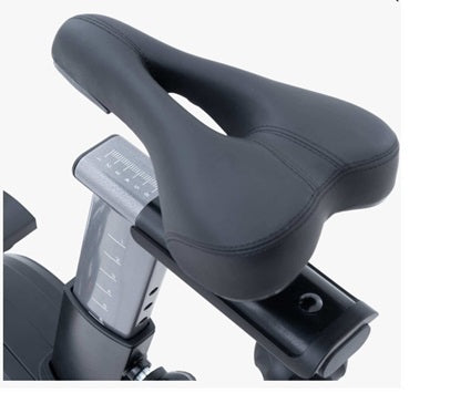 JK FITNESS Gym Bike Elettromagnetica JKV52 con fascia cardio - trasmissione a cinghia -compatibile con Kinomap e Zwift - volano 22 kg - peso max utente 150 kgcod.JKV52