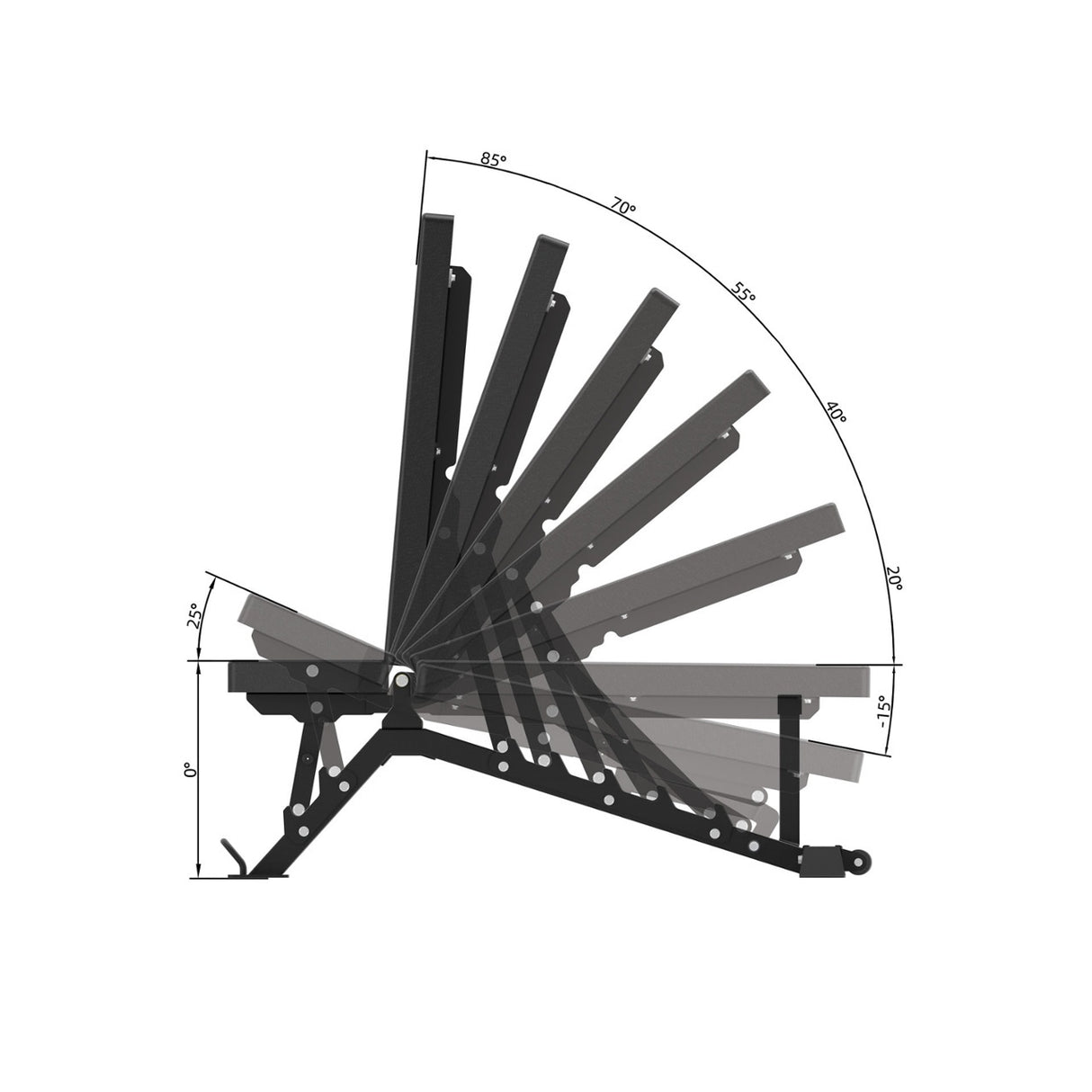 Toorx Vertical - Panca Regolabile WBX-700