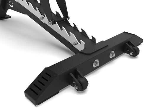 Toorx Vertical - Panca Regolabile WBX-950 - peso massimo caricabile 550 Kg.