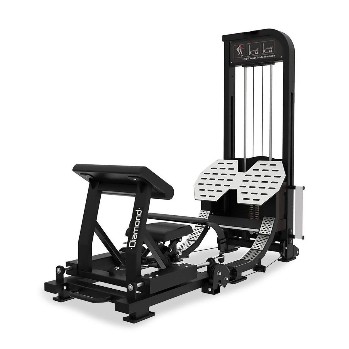 HIP THRUST Plate Loaded Linea Diamond cod. WS300-HIPTHRUST
