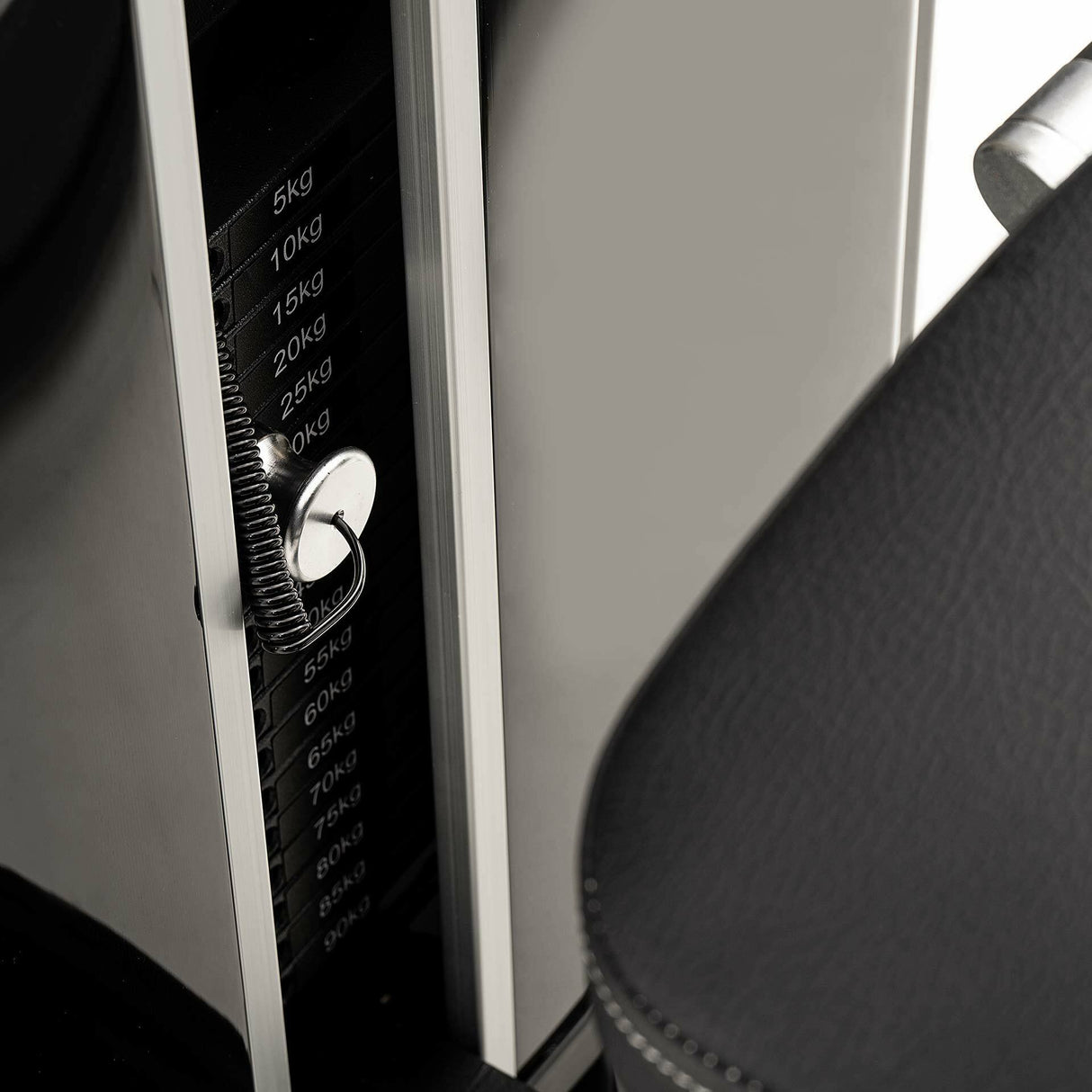 Combo Leg Extension/Leg Curl Machine - Weight Stack 90 kg - Linea Diamond Professional Strenght - Cod. WS550-COMBOLEG