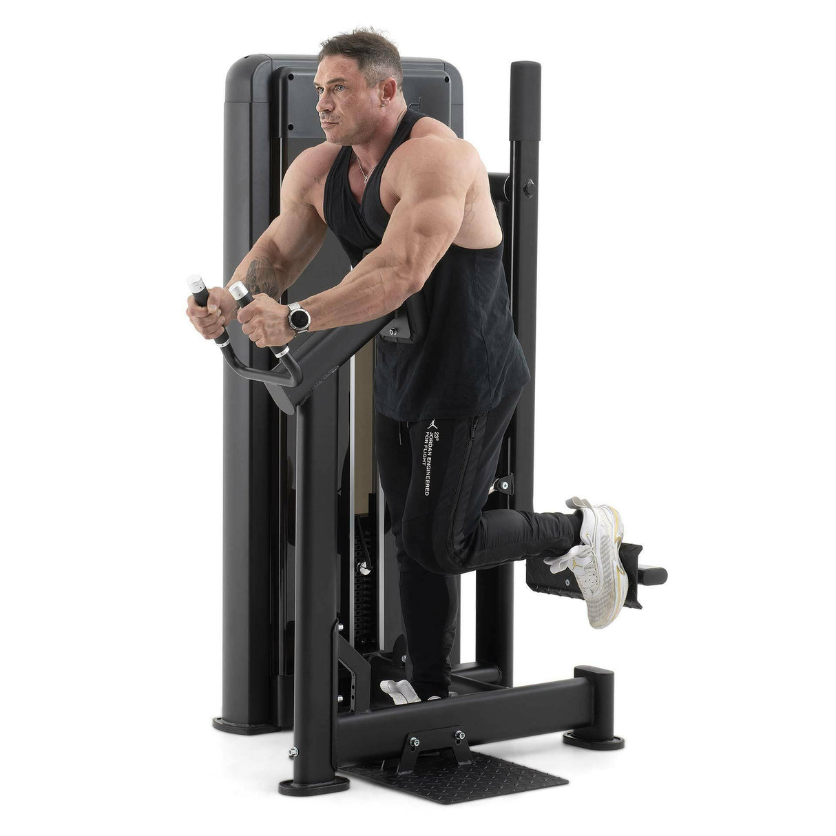 Gluteus Machine - Weight Stack 80 kg - Linea Diamond Professional Strenght - Cod. WS550-GLUTEUSMACHINE