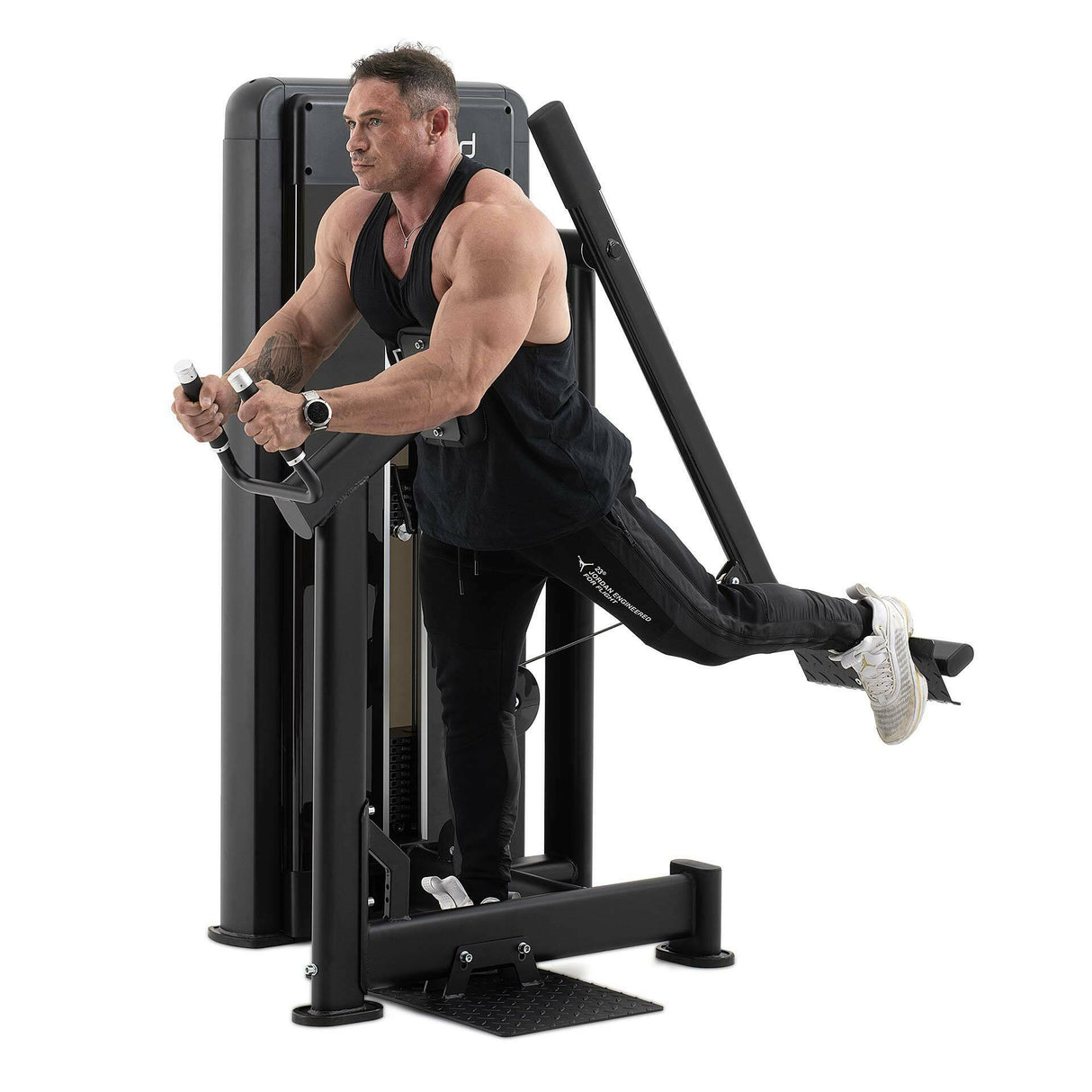 Gluteus Machine - Weight Stack 80 kg - Linea Diamond Professional Strenght - Cod. WS550-GLUTEUSMACHINE