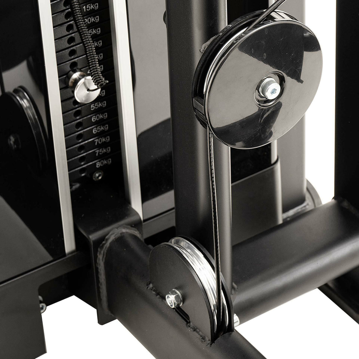 Gluteus Machine - Weight Stack 80 kg - Linea Diamond Professional Strenght - Cod. WS550-GLUTEUSMACHINE