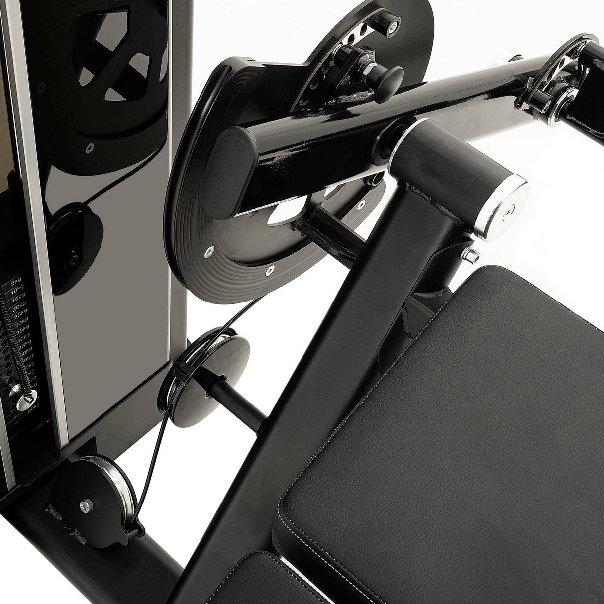 Macchinario Leg Curl - Weight Stack 80 kg - Linea Diamond Professional Strenght - Cod. WS550-LEGCURL