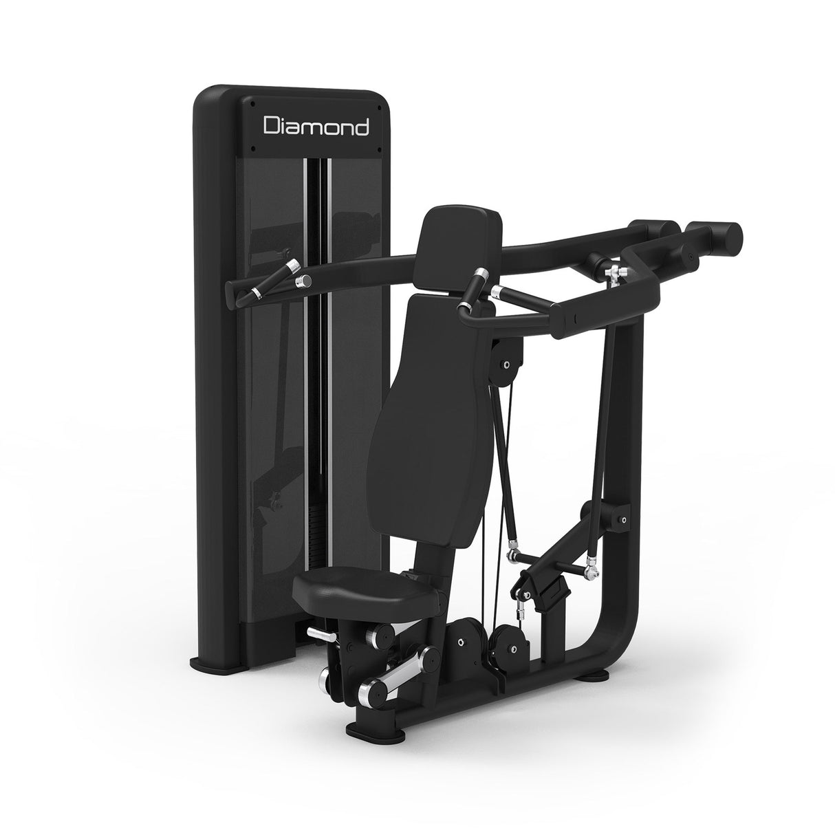 SHOULDER PRESS CONVERGENTE MACHINE - Weight Stack 100 kg - Linea Diamond Professional Strenght - Cod. WS550-SHOULDERPRESSCONV