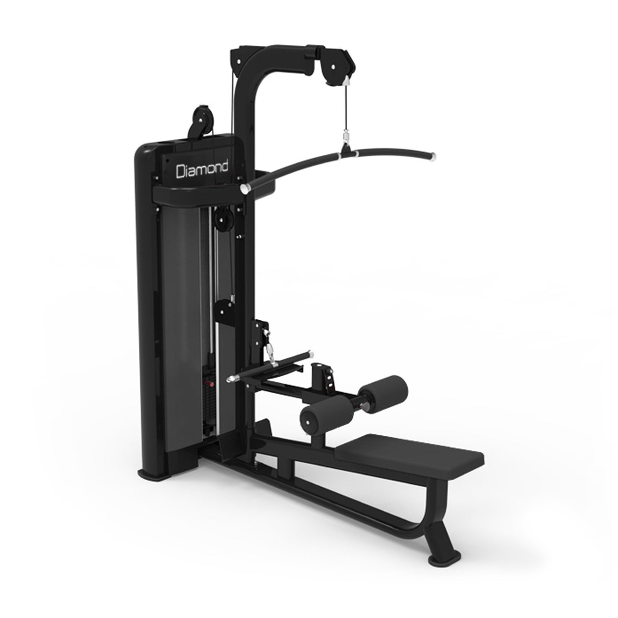 Combo Lat Machine/Pulley Machine - Weight Stack 100 kg - Linea Diamond Professional Strenght - Cod. WS550-COMBOLATPULLEY