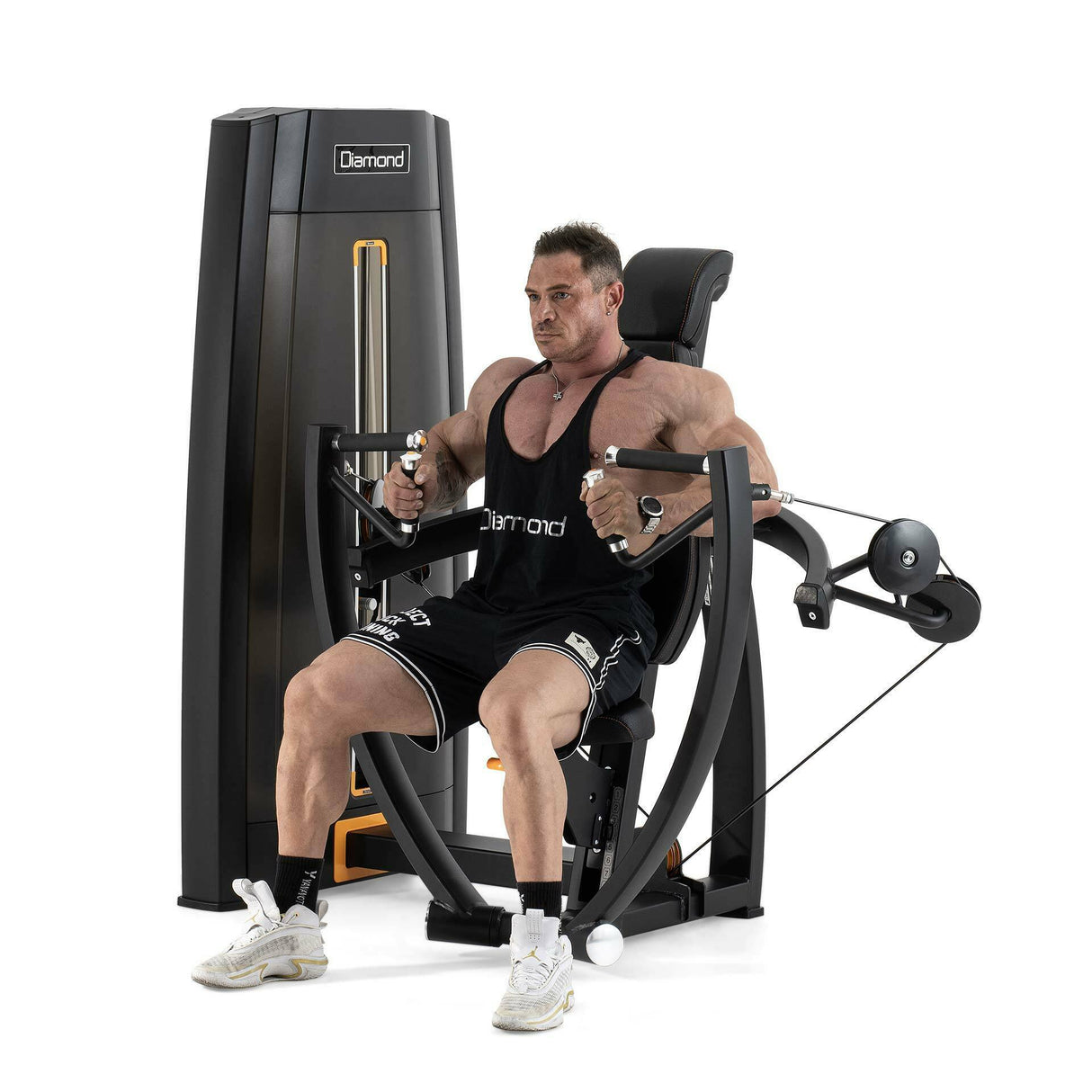 WS750- CHEST PRESS - Weight Stack 90 kG. - Linea Diamond Professional Strenght - Cod. WS750-CHESTPRESS