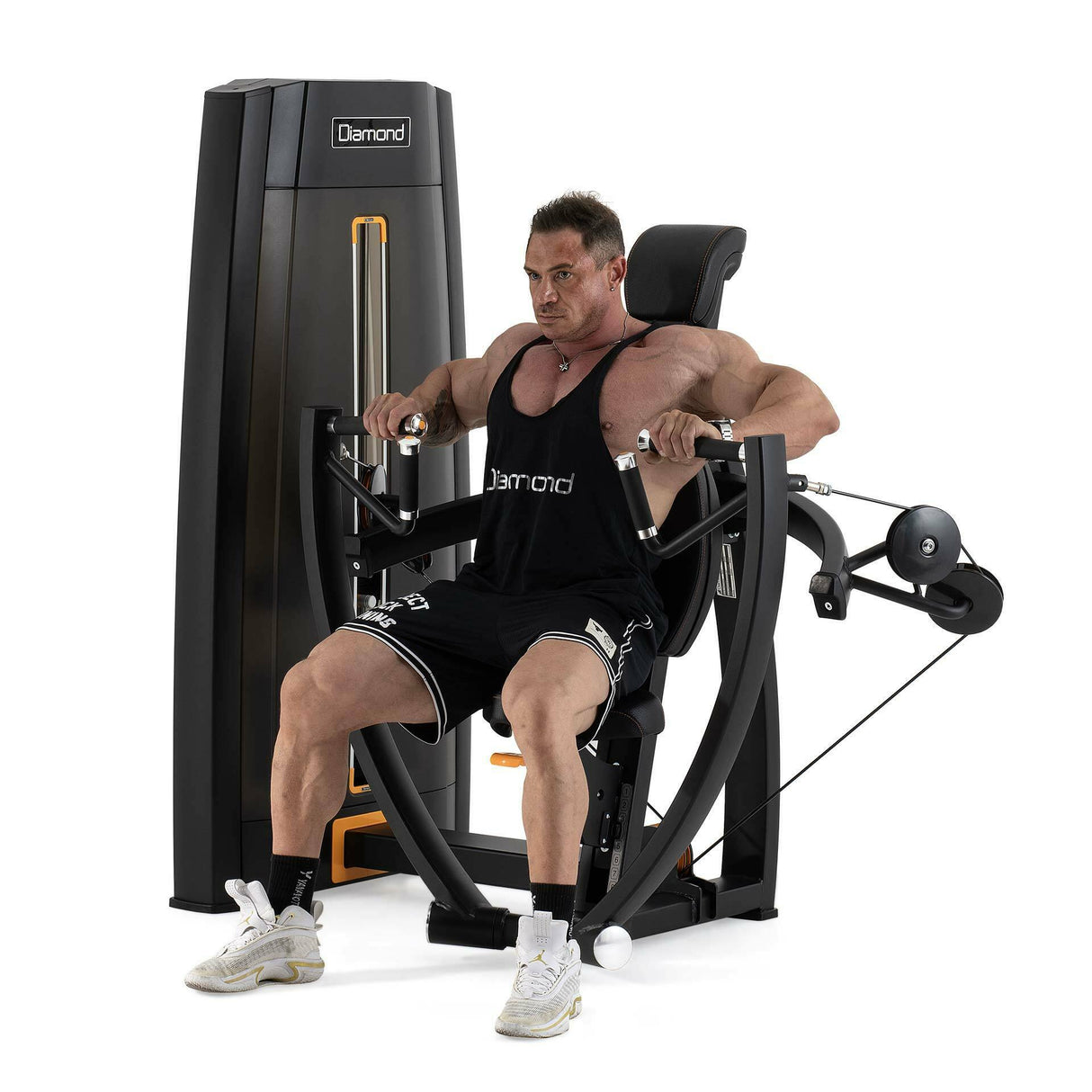 WS750- CHEST PRESS - Weight Stack 90 kG. - Linea Diamond Professional Strenght - Cod. WS750-CHESTPRESS