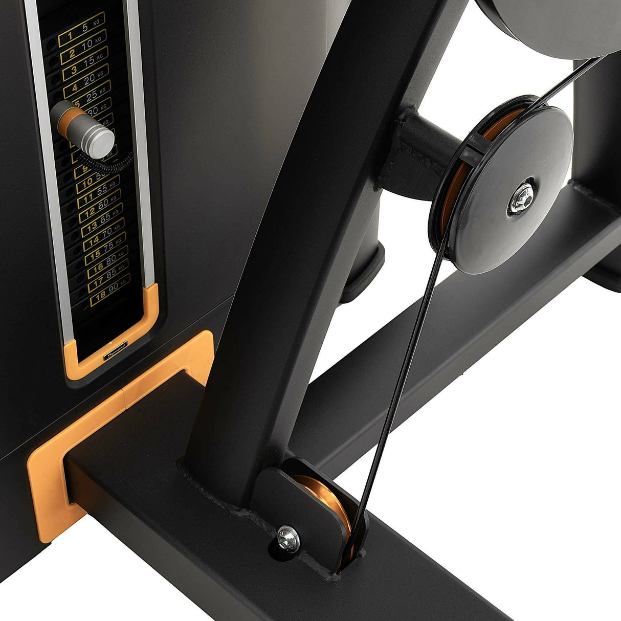 S750 LEG CURL - Weight Stack 90 Kg - Linea Diamond Professional Strenght - Cod. WS750-LEGCURL