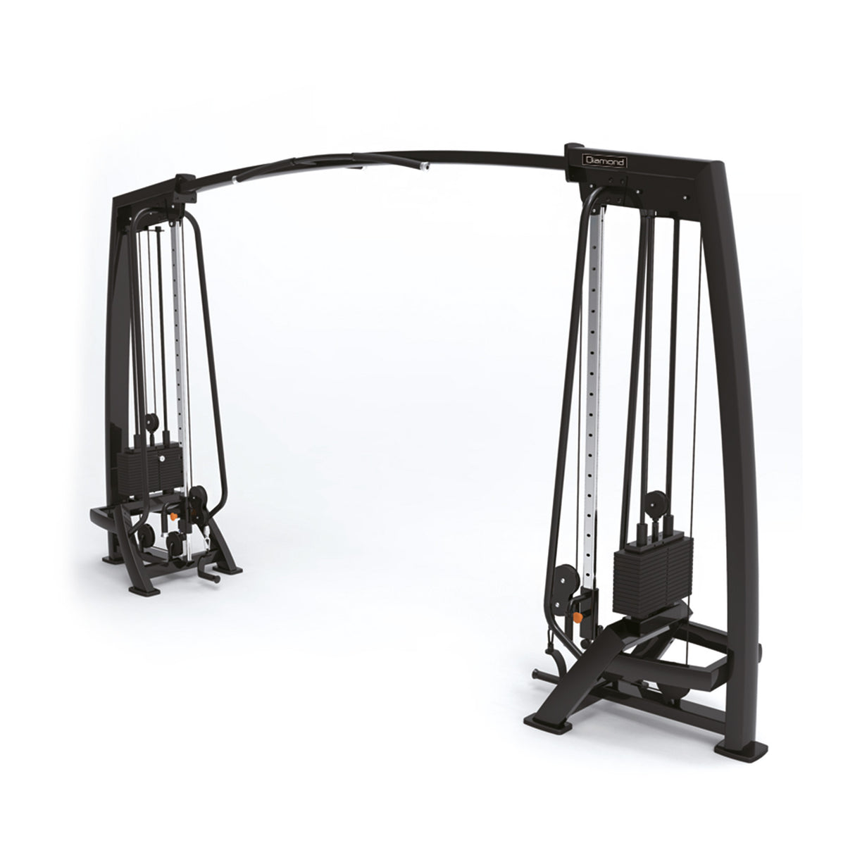 S750 CABLE CROSSOVER - Weight Stack 90 Kg - Linea Diamond Professional Strenght - Cod. WS750-CABLECROSS