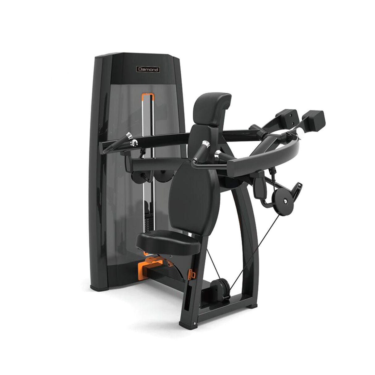 S750 SHOULDER PRESS - Weight Stack 90 kG. - Linea Diamond Professional Strenght - Cod. WS750-SHOULDERPRESS