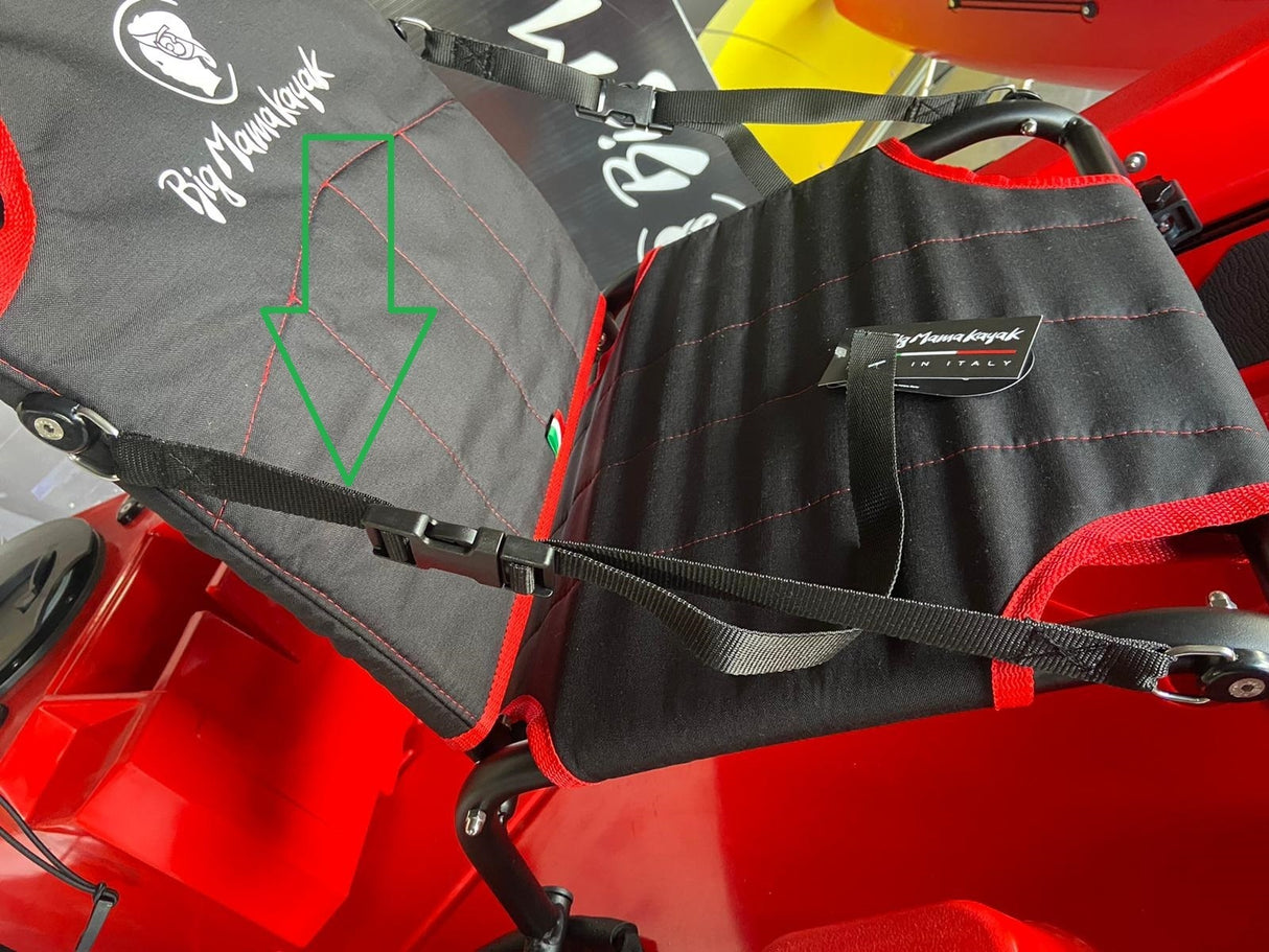 coppia cinghie sedili ( versione rinforzata) per triken