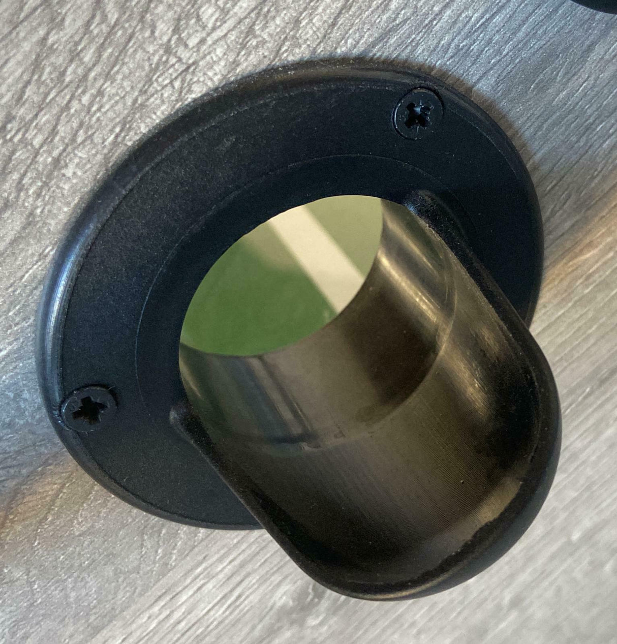 2A38-00 Bocchettone introduzione pallina NERO ( GARLANDO)