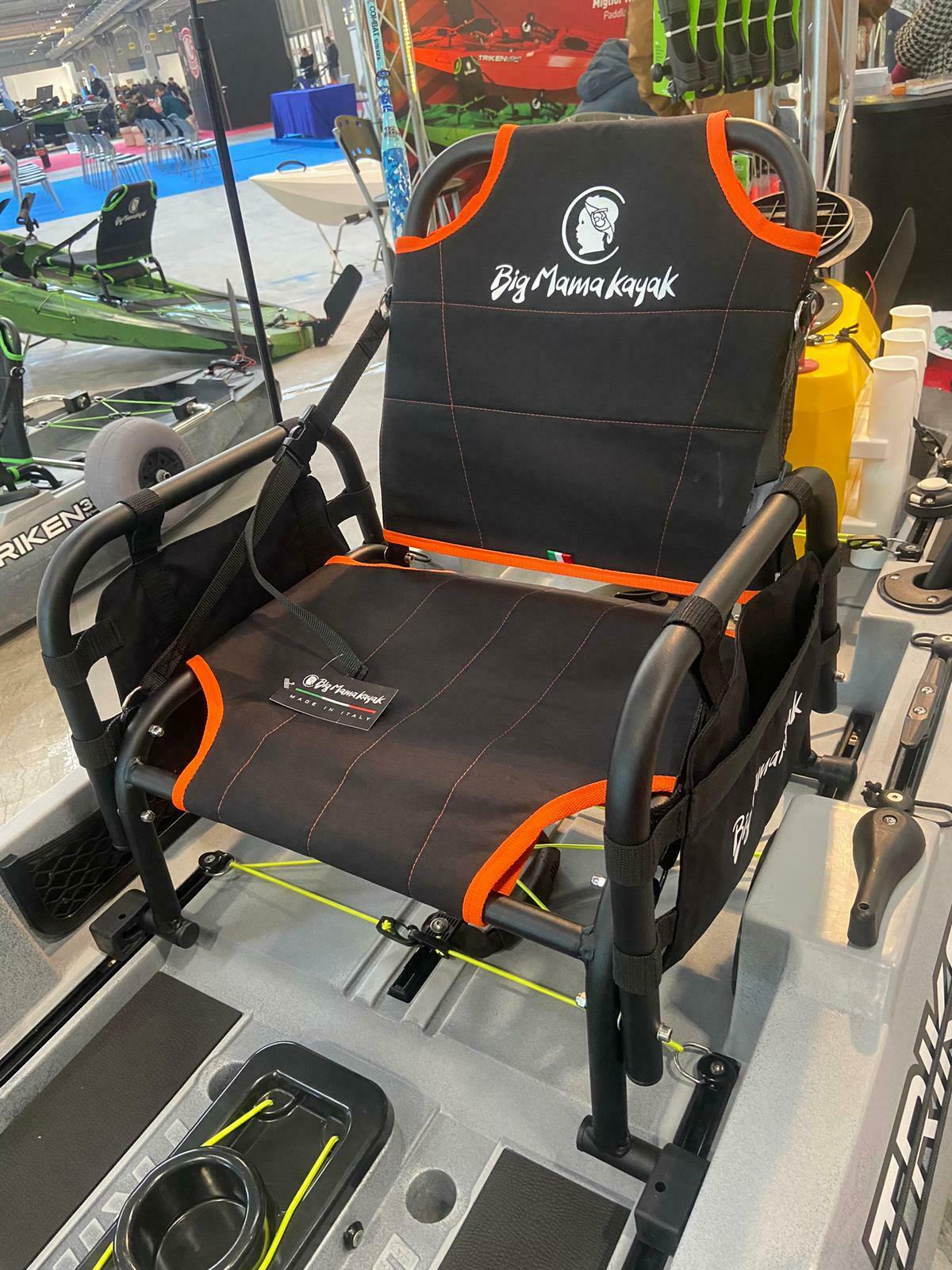 SEDILE DELUXE RIALZATO CON BRACCIOLI E TASCHE LATERALI - ADATTO AI MODELLI TRIKEN 330, TRIKEN LIGHT, TRIKEN 405