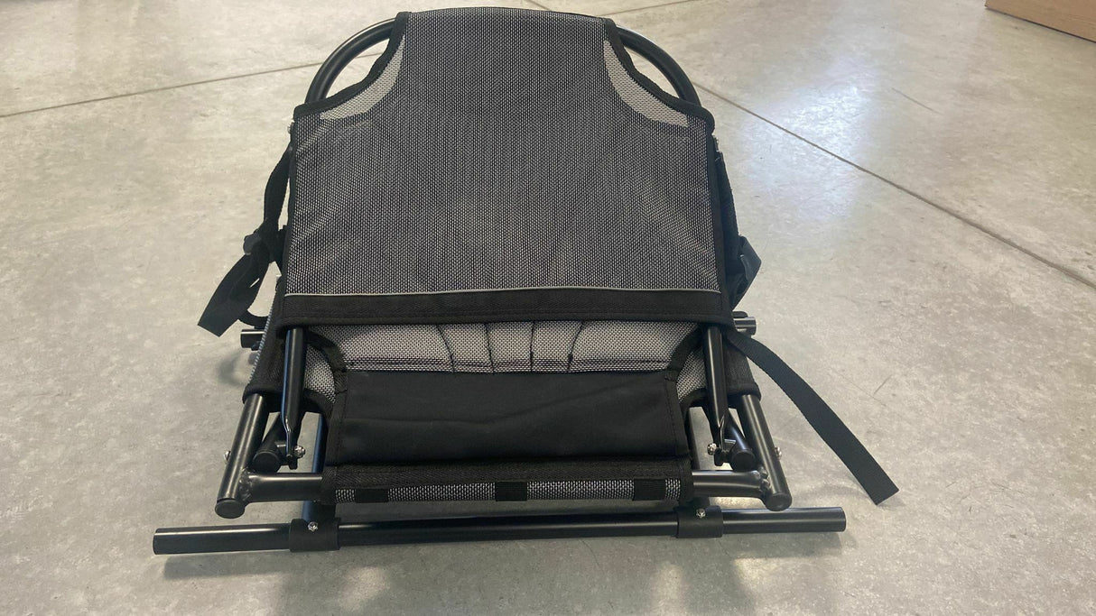 Seggiolino per kayak telaio in alluminio regolabile in altezza su 3 livelli