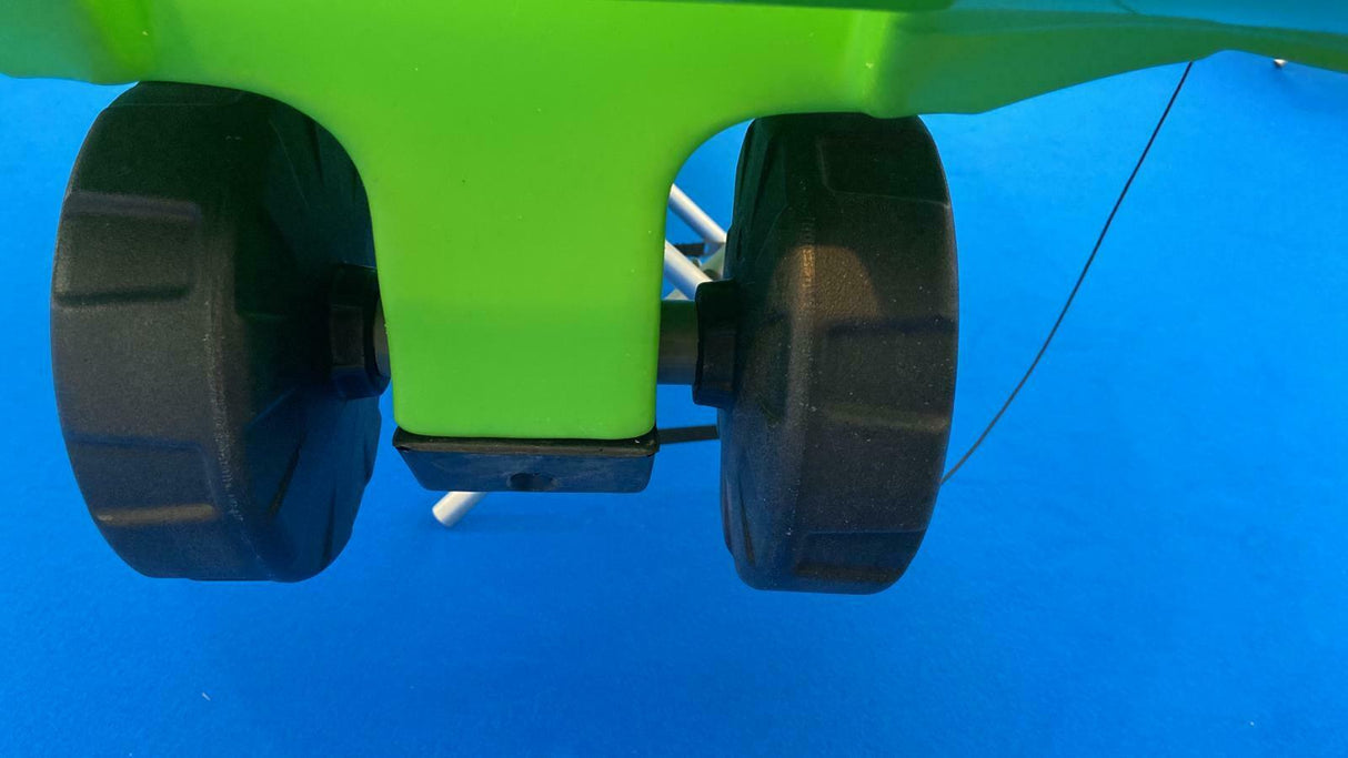 MOJITO BIG MAMA KAYAK canoa con 2 + 1 Posti, 380 Cm + 2 Gavoni + 2 ruote integrate + 2 Pagaie + 2 Seggiolini (FULL PACK)