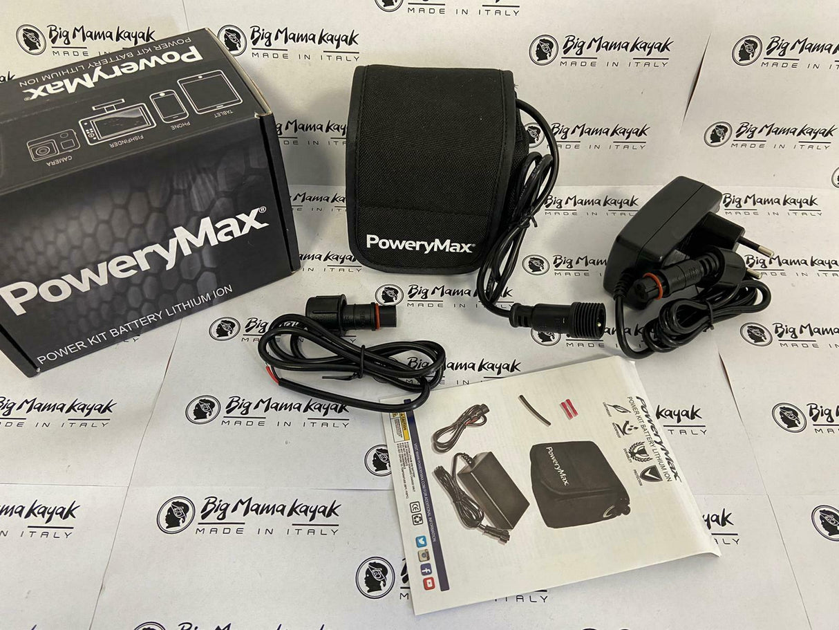 kit batteria lithio PX 5 - Powery Max da 5 ampere, incluso caricabatteria