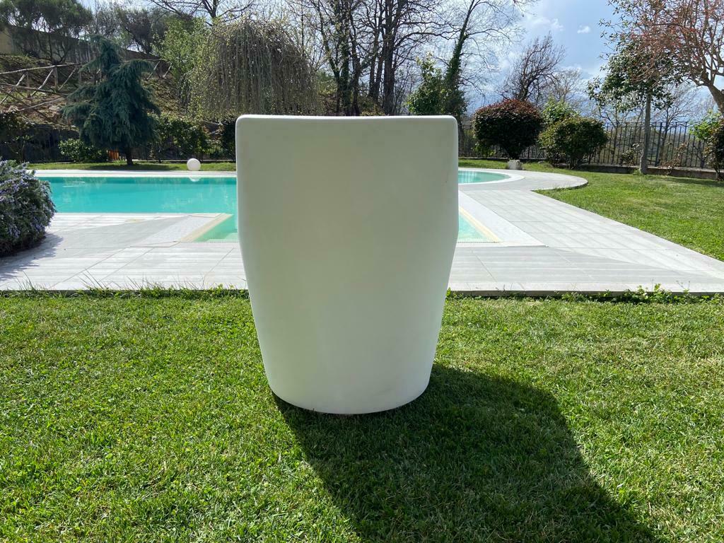 Poltrona arredo giardino da esterno polietilene modello Sara- Made in Italy