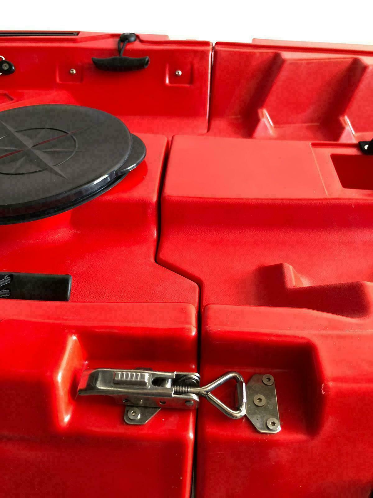 modulo centrale per kayak Split Big Mama kayak colore ( rosso)