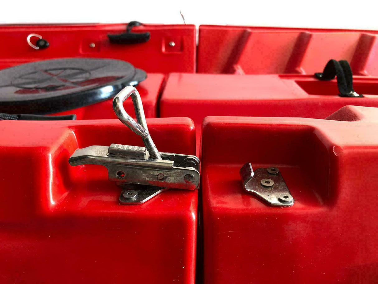 modulo centrale per kayak Split Big Mama kayak colore ( rosso)