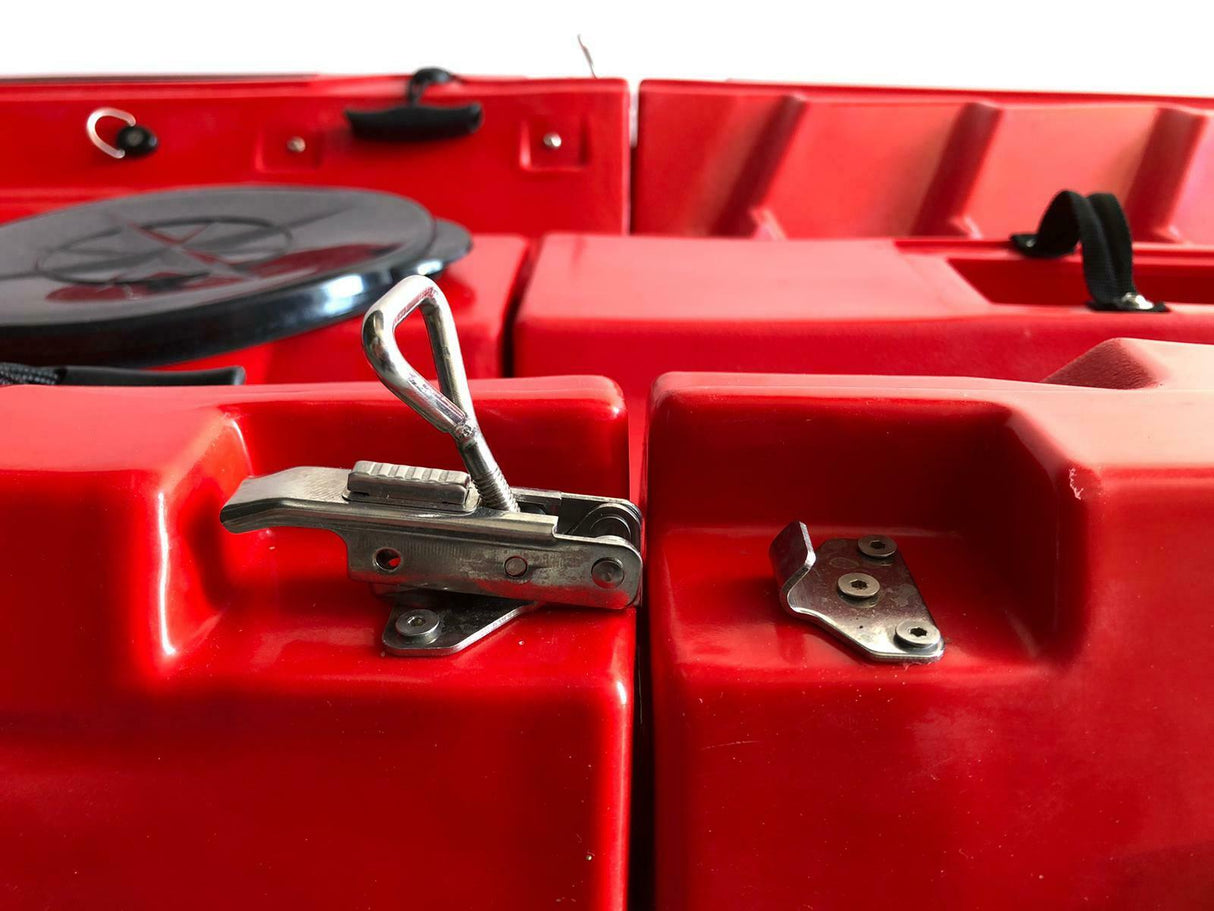 kayak componibile Split 1 Big Mama kayak, canoa modulare, si monta in 30 secondi ( giallo)