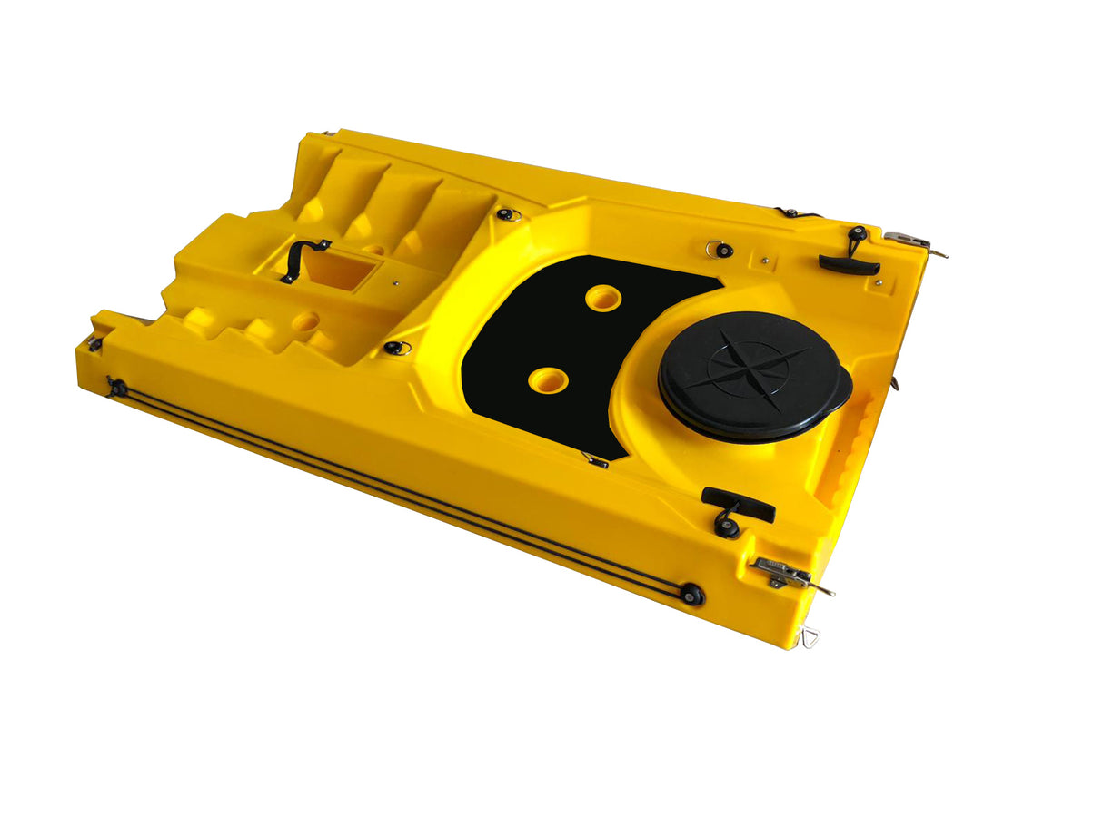 kayak componibile Split 2 Big Mama kayak, canoa biposto modulare, si monta in 30 secondi ( arancio)