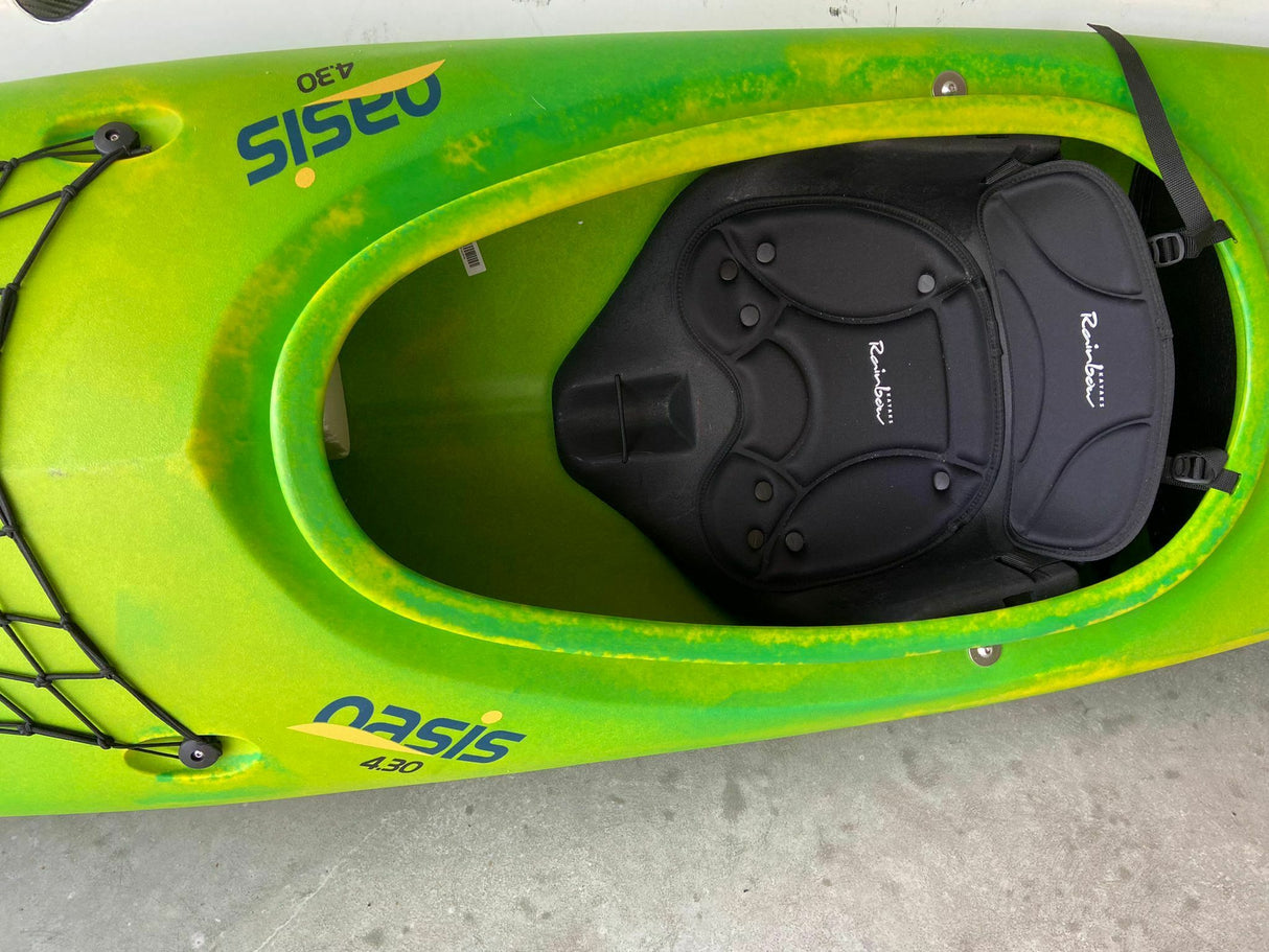 Rainbow Oasis 4.30 Expedition - Kayak 1 Posto 430 Cm + Gavoni + Schienale + Sedile + Pagaia
