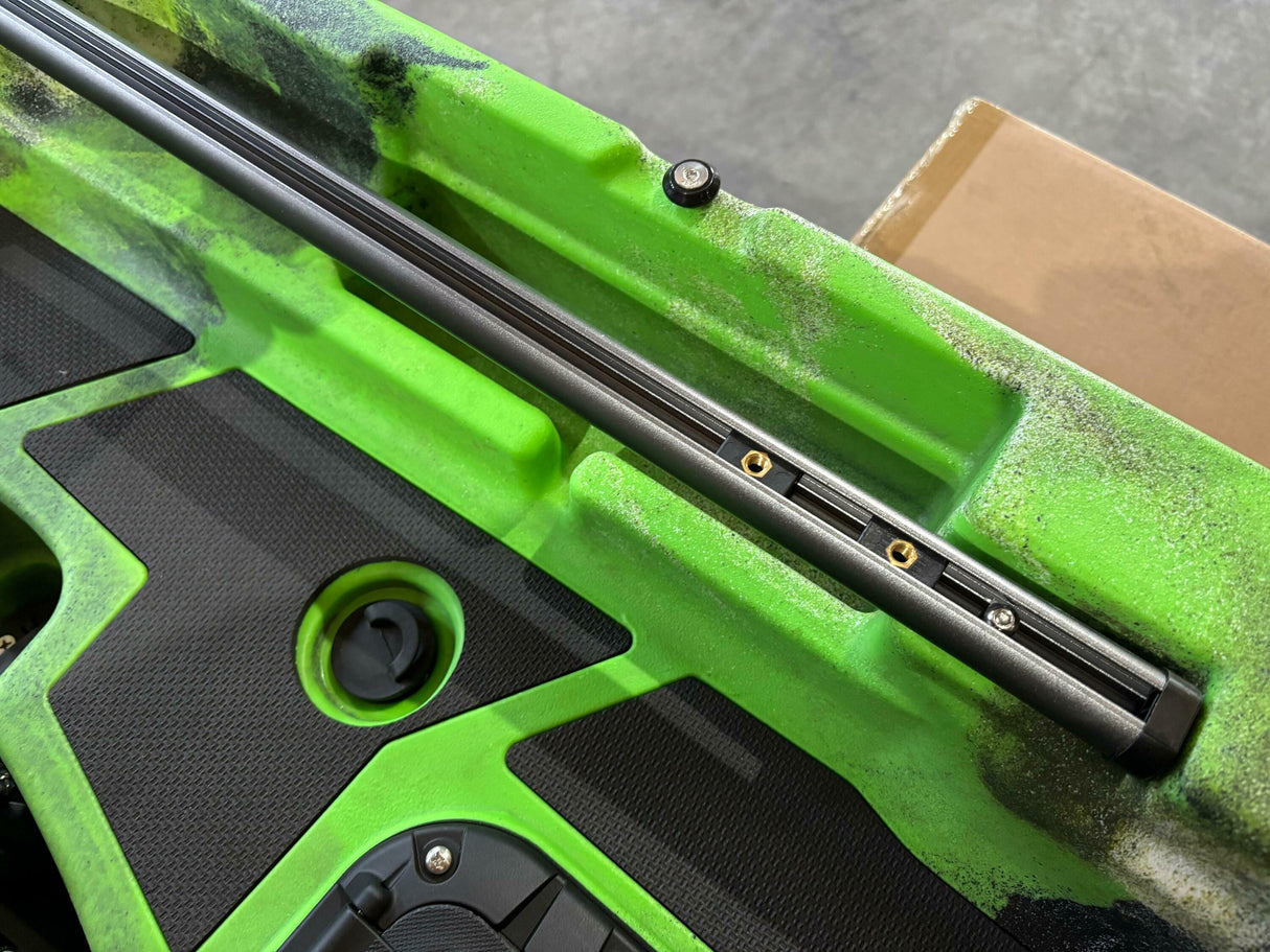 canoa monoposto divisibile a pedali con pinne BIG MAMA START S500 componibile - colore BLUE GREY