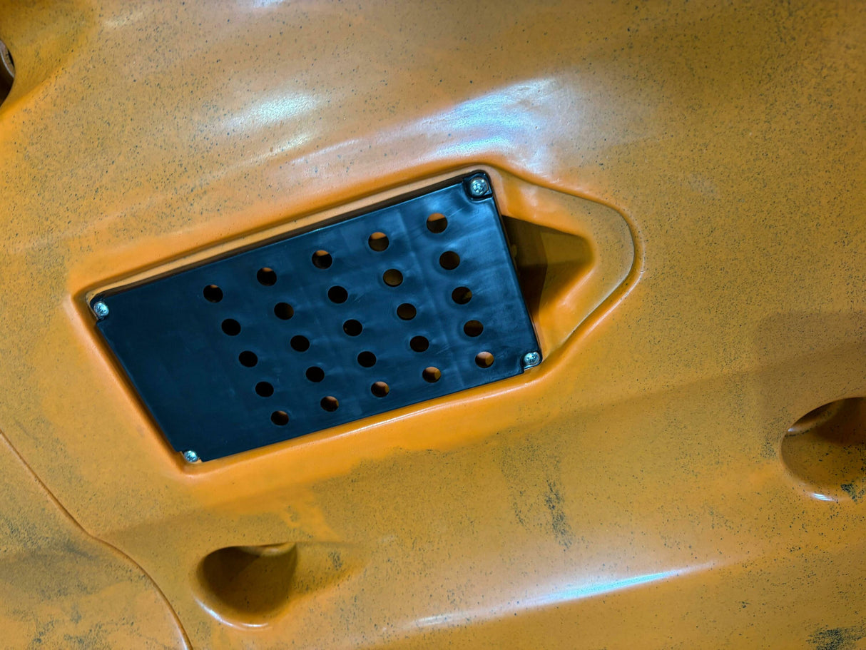 canoa monoposto divisibile a pedali con pinne BIG MAMA START S500 componibile - colore BLUE GREY