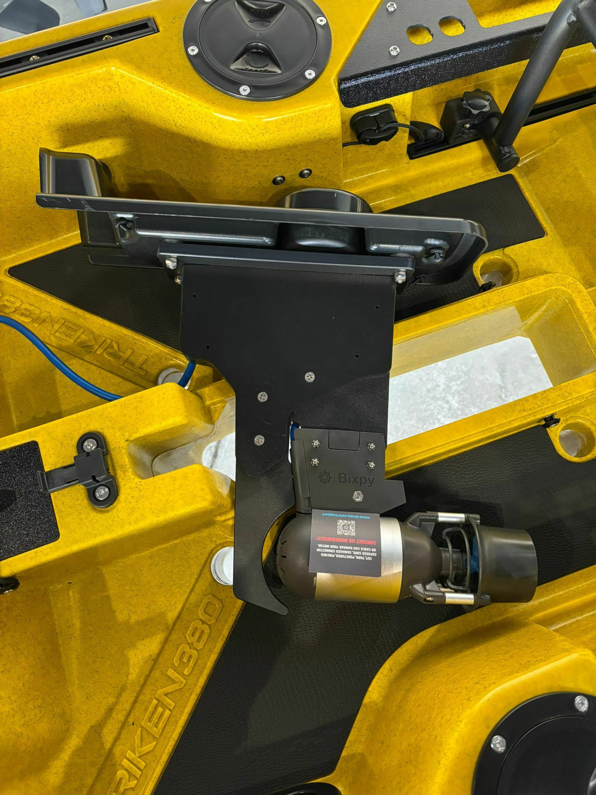 motore elettrico per kayak Bixpy K1 Angler PRO Kit Outboard con batteria inclusa PP-768 Wh