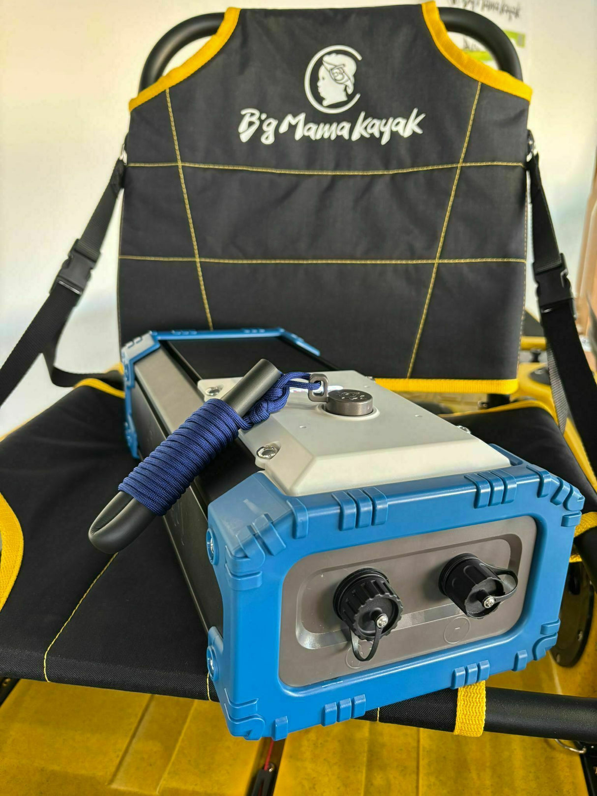 motore elettrico per kayak Bixpy K1 Angler PRO Kit Outboard con batteria inclusa PP-768 Wh + Adattatore Triken Hoodoo Pedal Drive