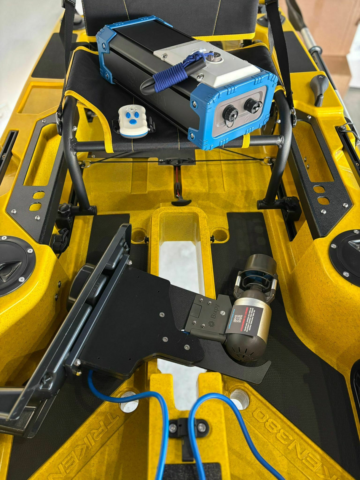 motore elettrico per kayak Bixpy K1 Angler PRO Kit Outboard con batteria inclusa PP-768 Wh