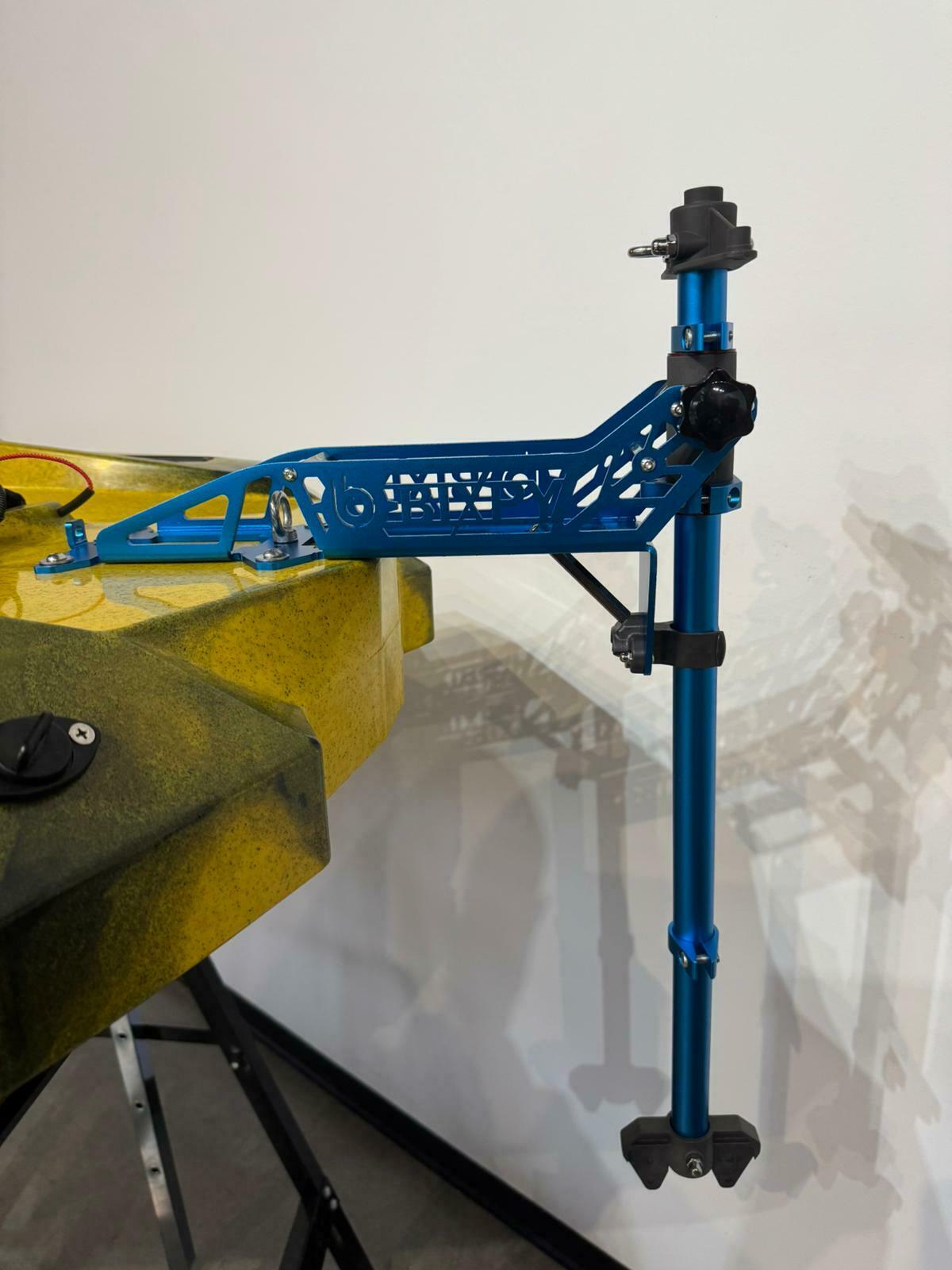 Bixpy Power Pole Adapter (K-1) Adattatore in alluminio con piastra orizzontale + palo verticale