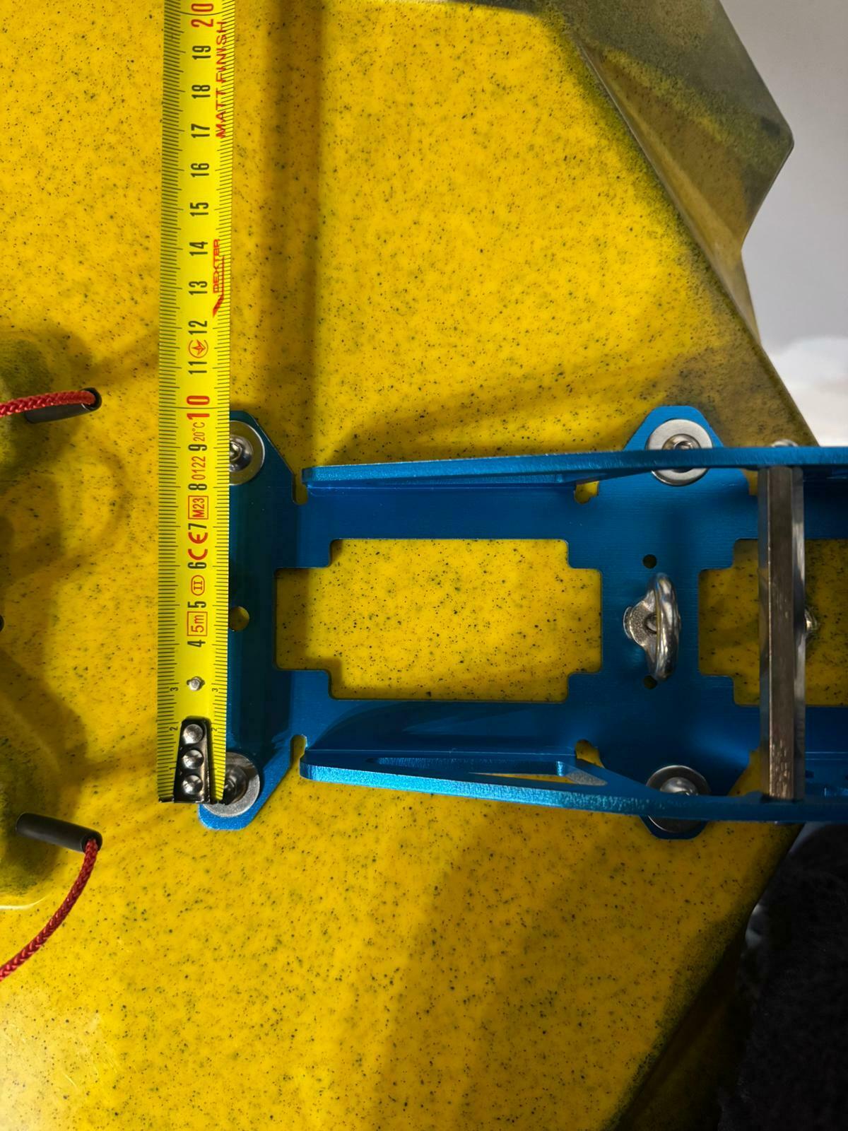 Bixpy Power Pole Adapter (K-1) Adattatore in alluminio con piastra orizzontale + palo verticale