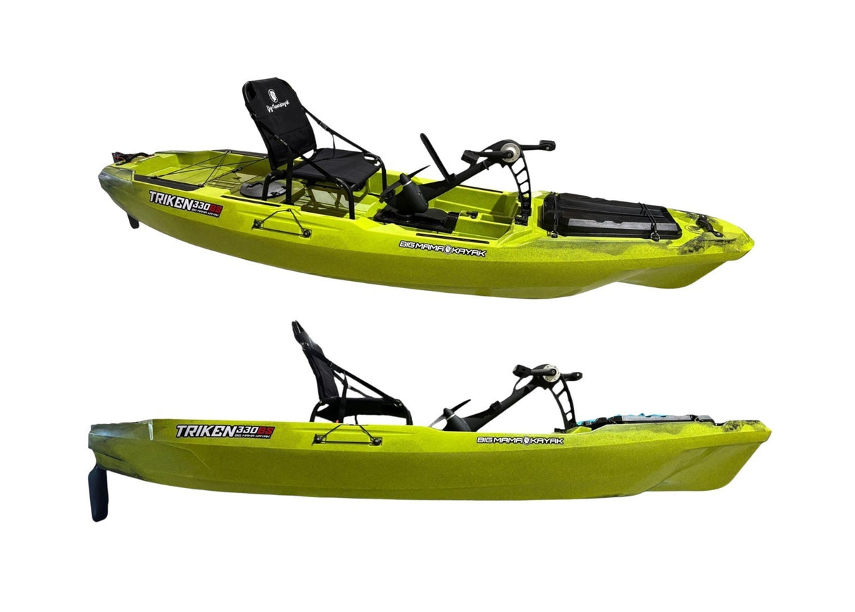 Kayak a pedali BIG MAMA KAYAK A PEDALI TRIKEN 330 base