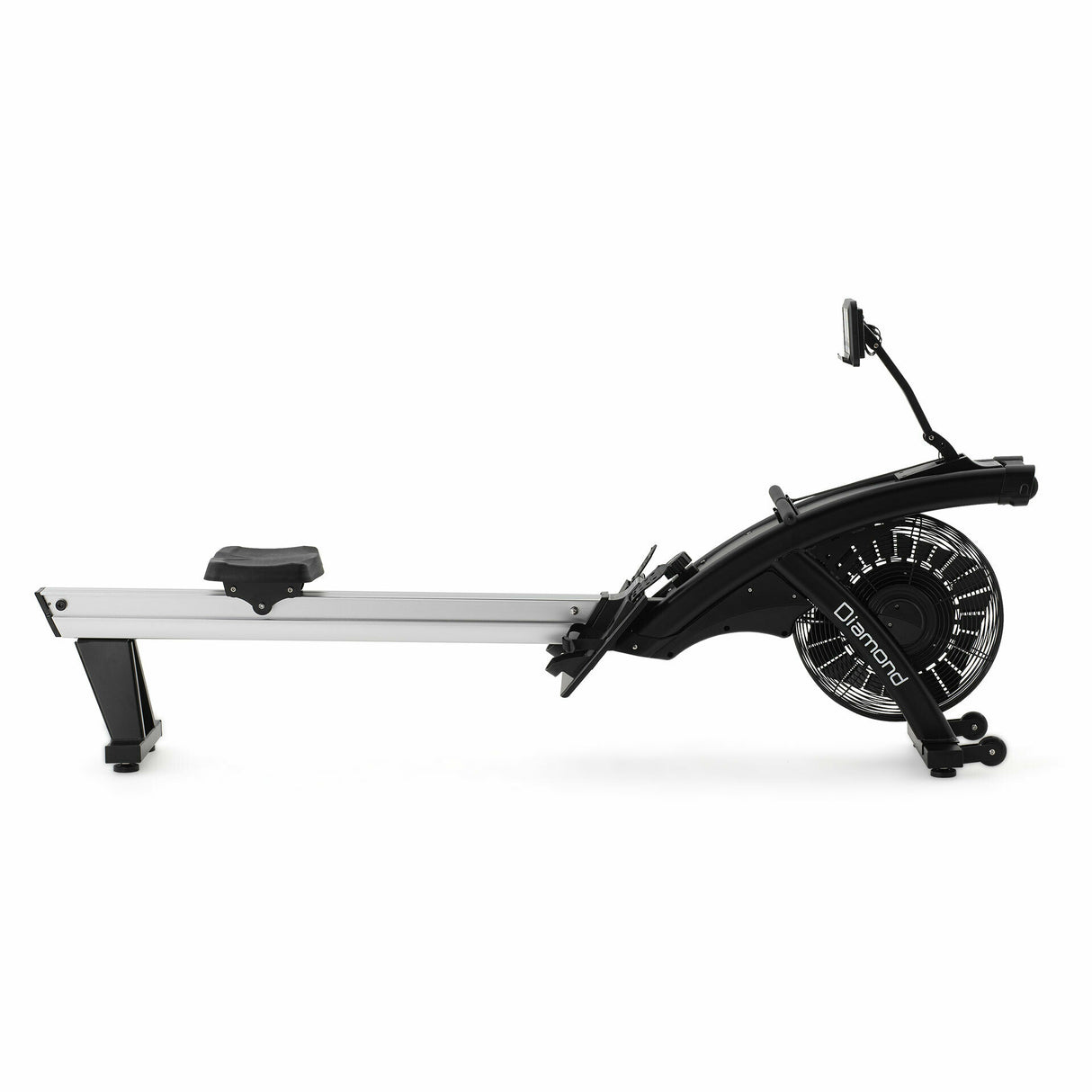 Air Rower R-air- P vogatore Linea Diamond Professionale - resistenza ad aria e magnetica 12 livelli manuali, trasmissione a cinghia + ricev. cardio Polar COD.R-AIR-P